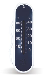 Flach-Thermometer, 20 cm