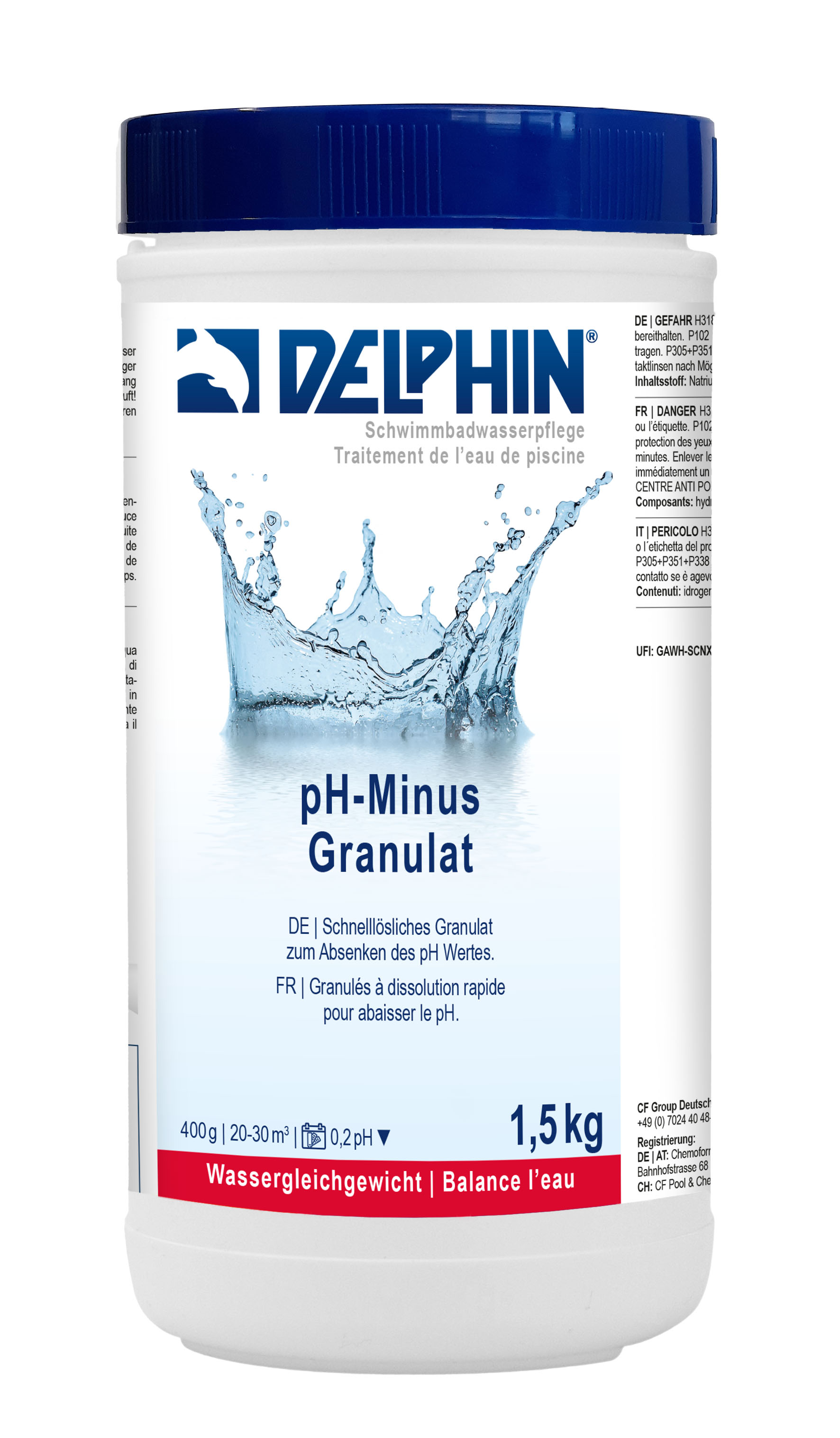 Delphin pH-Minus Granulat
