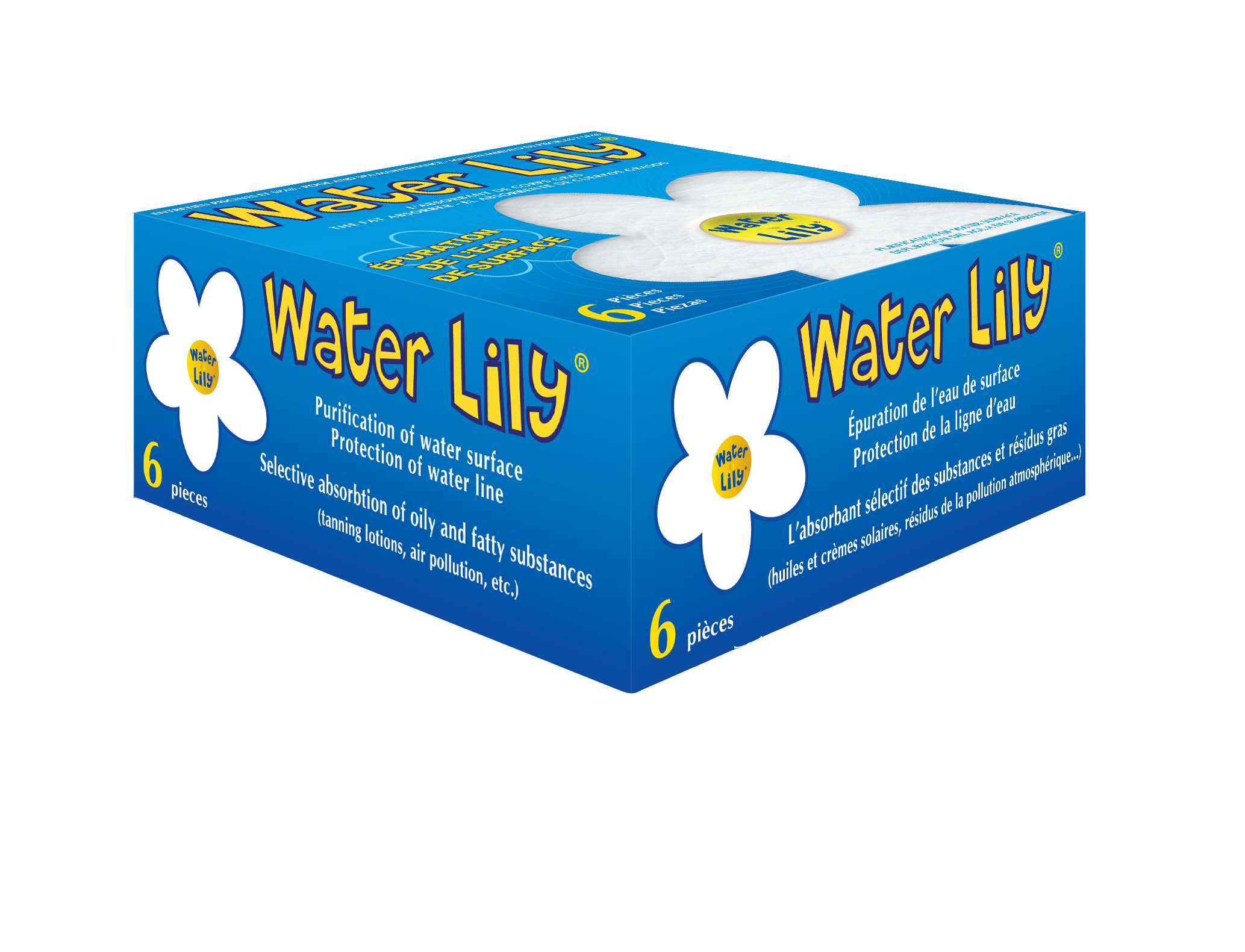 Water Lily Textilblüten gegen Fettrückstände