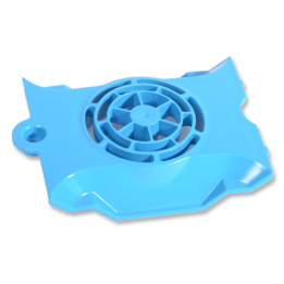 Impellerabdeckung, blau