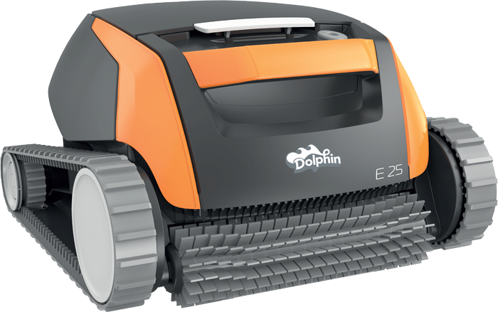 Poolroboter Dolphin E25 von maytronics (Frontansicht)