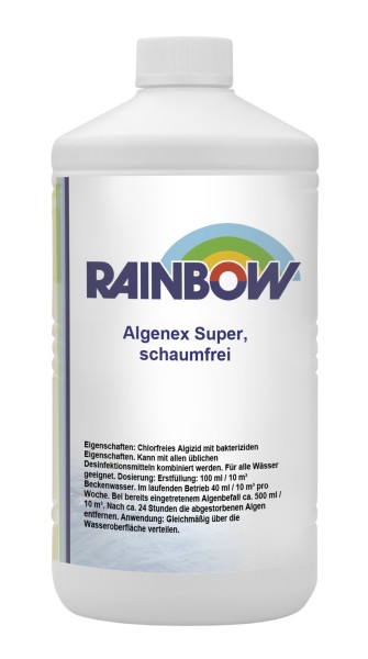 1l Flasche Rainbow Algenex Super, schaumfrei